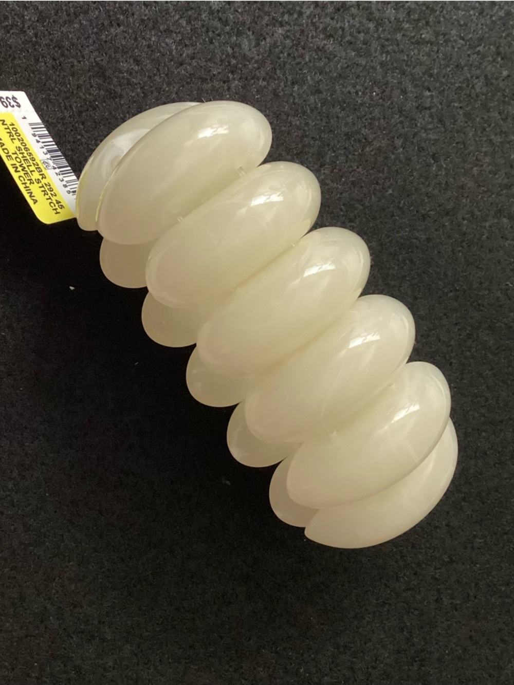 I.N.C. International Concepts Chunky Plastic Shell Stretch Bracelet - Picture 7 of 8